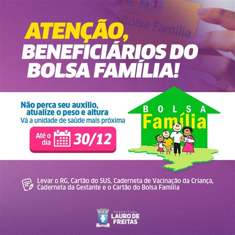 Beneficiários Do Bolsa Família Devem Realizar Atualização De Peso E Altura De Crianças Para Não