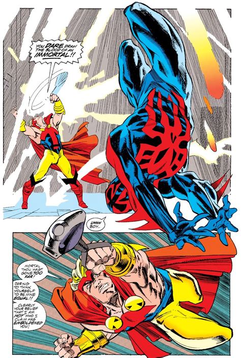 Thor In Spider Man Vol Art By Rick Leonardi Al Williamson