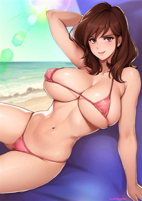 Mine Fujiko Lupin Iii Drawn By Oyaman Danbooru