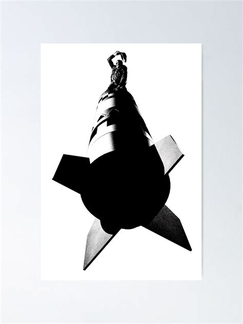 "Riding the Bomb" Poster for Sale by ertxyz | Redbubble