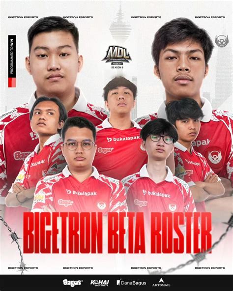 Bigetron Esports Umumkan Roster MDL Mereka Ada Tiga Nama Baru