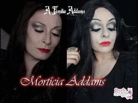 MAQUIAGEM DA MORTÍCIA DA FAMÍLIA ADDAMS POR RENATA MONTEIRO MAQUIAGEM