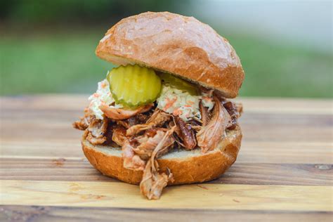 Smoked Pulled Barbecue Turkey Sandwiches Recipe :: The Meatwave