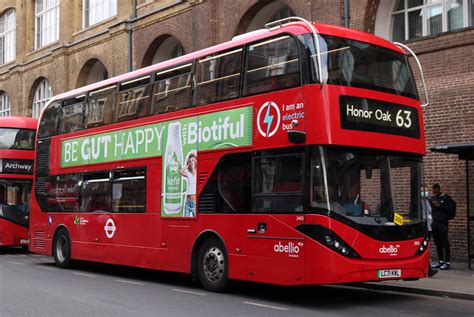 Abellio London 3403 LC71KWL Alexander Dennis Enviro 400EV City A