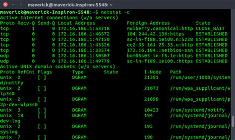 Netstat Command In Linux Geeksforgeeks