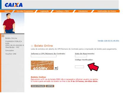 Fies Boleto Online Como Emitir A Via Atualizada E Imprimir Fundo