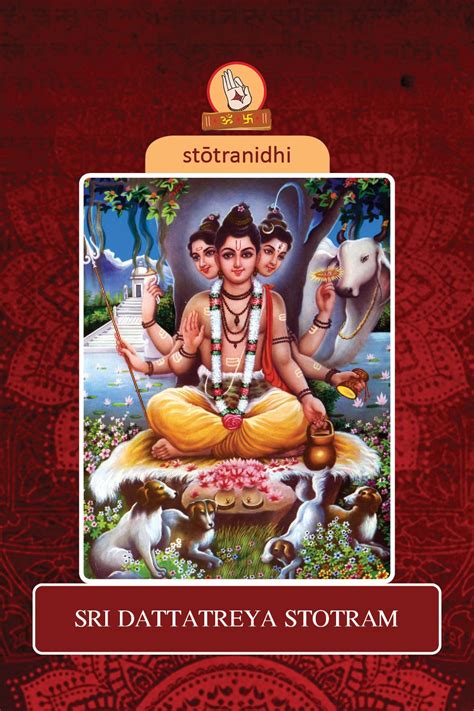 Sri Dattatreya Stotram on Stotra Nidhi | In kannada, Books free ...