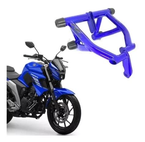 Protetor De Motor Slider Stunt Race Fazer Fz Azul