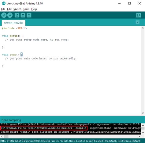 Diagnosing Build Errors For Arduino Projects Visualgdb Tutorials