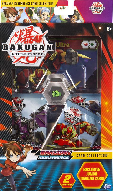 Buy Bakugan Deluxe Battle Brawlers Card Collection With Jumbo Foil