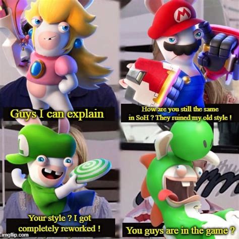 I miss rabbid yoshi : r/mariorabbids