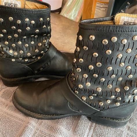 Frye Shoes Frye Jenna Cut Stud Short Boots Beautiful Sz Poshmark