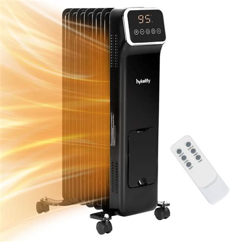 Hykolity Oil Filled Radiator Heater With Remote 1500w