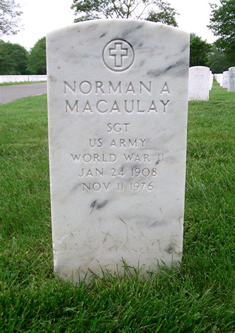 Norman A Macaulay Find A Grave Memorial