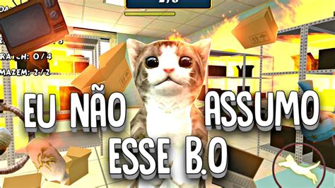 Esse Gato Fez Uma Bagun A Das Grande Cat Simulator Youtube