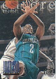 Ultra Charlotte Hornets Basketball Card Larry Johnson Enc