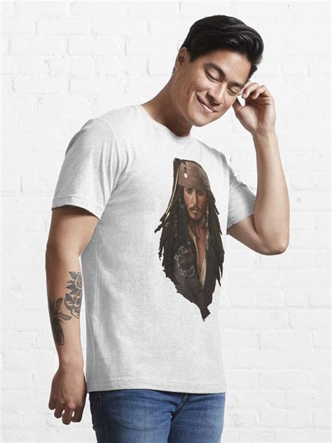 Captain Jack Sparrow T Shirt For Sale By Rumbuss Redbubble Jack