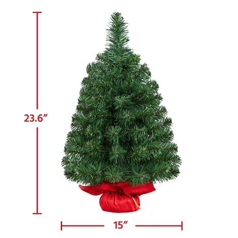 Yaheetech 2Ft Mini Artificial Christmas Tree Tabletop Holiday