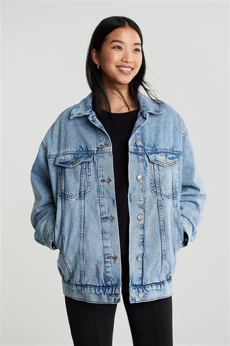 Oversize Denim Jacket Women Gina Tricot