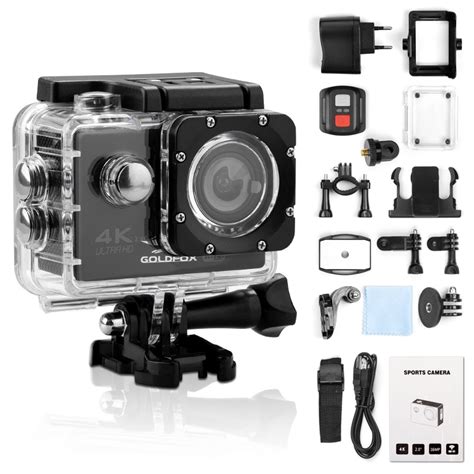 กลองแอคชนAction Camera Ultra HD 4K WiFi Remote Control Sort Camera