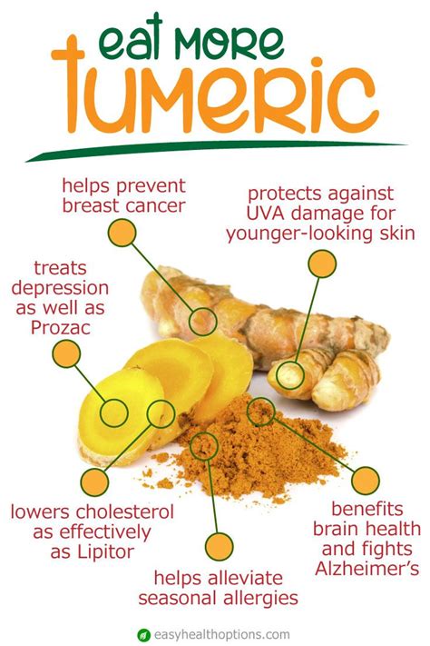 Easy Health Options® The Health Benefits Of Turmeric Turmeric Health Benefits Health