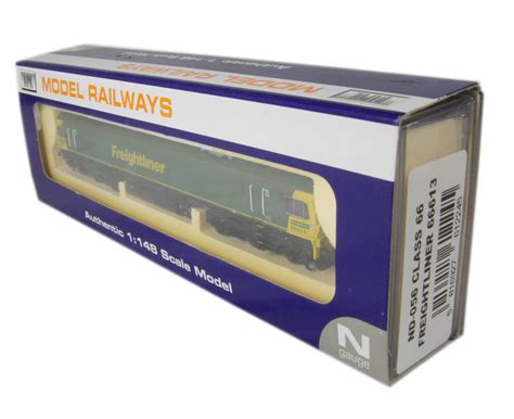 Dapol Nd056 Class 66 Diesel 66613 In Freightliner Livery