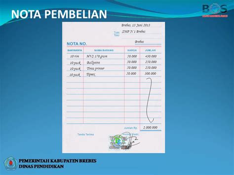 Detail Contoh Nota Pembelian Atk Koleksi Nomer 29