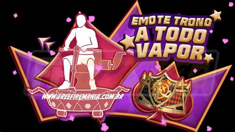 Free Fire Como Conseguir Emote Trono A Todo Vapor No Escolha Royale