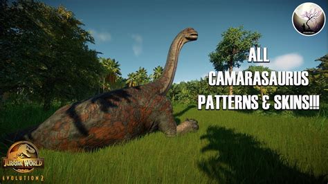 All Camarasaurus Skins Showcase Jurassic World Evolution 2 Youtube