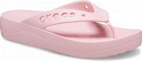 Damskie Lekkie Japonki Klapki Crocs Baya Platform Flip