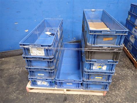 Used Plastic Totes Hgr Industrial Surplus