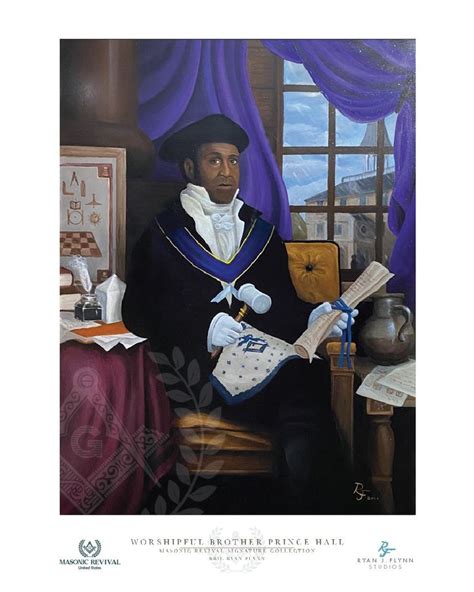 Worshipful Brother Prince Hall Masonic Art Prince Hall Mason