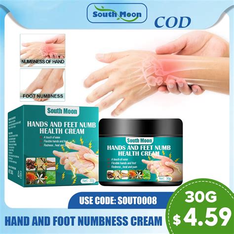 South Moon 30g Hand And Foot Numbness Cream Hand Leg Numb Cream Knee