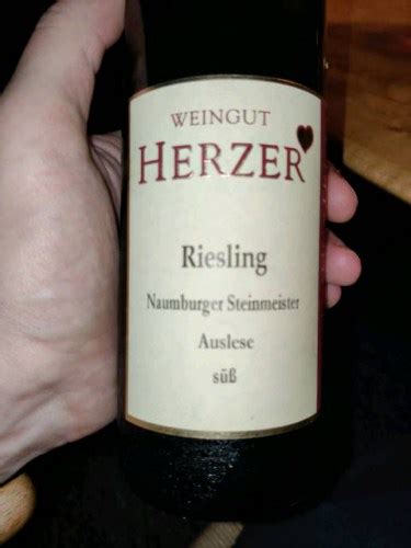 Weingut Herzer Naumburger Steinmeister Riesling Auslese S Ss Vivino