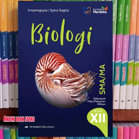 Jual BUKU BIOLOGI KELAS 12 SMA MA ERLANGGA KURIKULUM MERDEKA Shopee