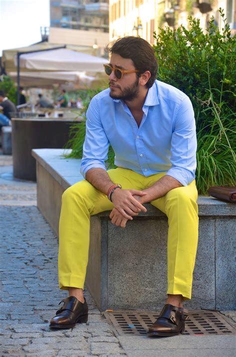 Mens Yellow Pants Outfits 35 Best Ways To Wear Yellow Pants Mens Yellow Pants Yellow Pants