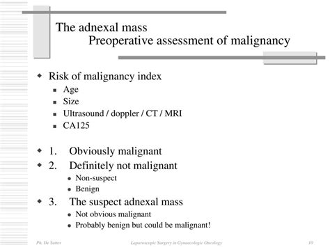 Laparoscopic Surgery In Gynaecologic Oncology An Added Value Ppt Download