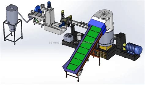 Plastic Pp Pe Hdpe Granulating Pellets Granules Making Machine View