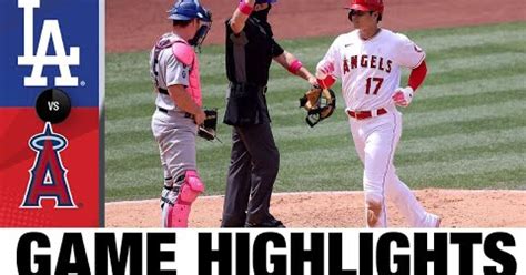 Dodgers Vs Angels Highlights Los Angeles Times