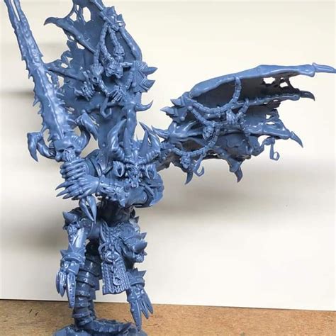 3d Print Of Demon Prince Of Wrath By Gaelion