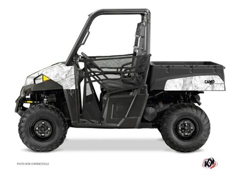 Polaris Ranger 570 UTV Camo Graphic Kit White - Kutvek Kit Graphik