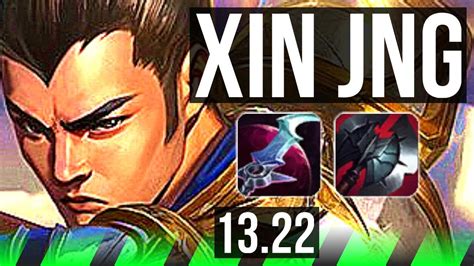 XIN ZHAO Vs POPPY JNG 6 0 8 Dominating Rank 11 Xin BR