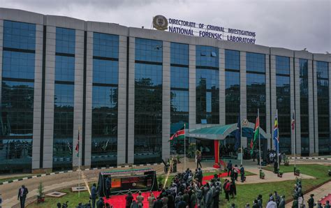 President Uhuru Opens DCI National Forensic Laboratory The Times