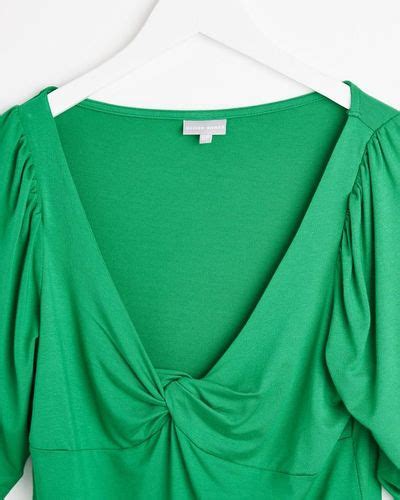 Green Oliver Bonas Tops For Women Lyst