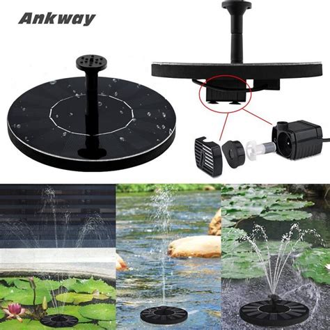 Solar Powered Water Fountain Pump