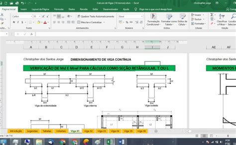 Planilha Calculo Forma Para Viga De Concreto Armado Eng Estrutural Theme Loader