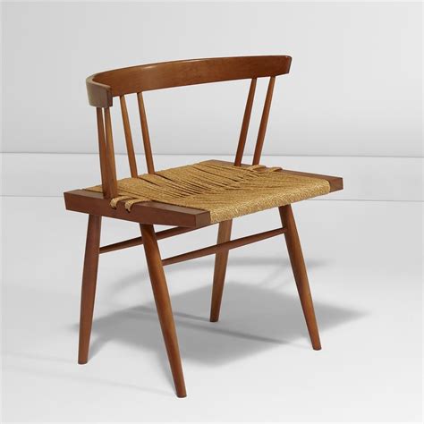 George Nakashima GRASS SEATED CHAIR 1968 MutualArt