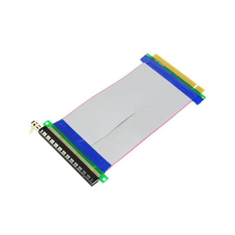 Male To Female PCI E X16 Riser Cable Flexible PCI E X16 Powered Riser