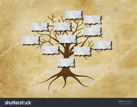 Family Tree Illustration Stock Illustration 726898615 | Shutterstock