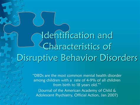 Ppt Disruptive Behavior Disorders Powerpoint Presentation Id